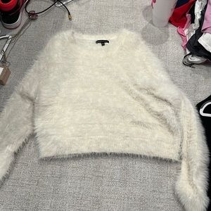 really fuzzy and soft kendall and kylie sweater